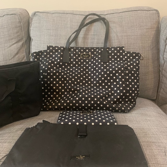 Kate Spade diaper bag set - Picture 2 of 8